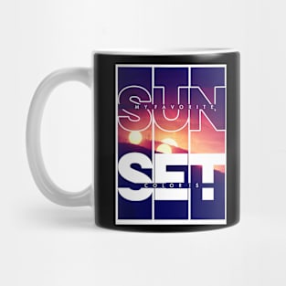 sun set Mug